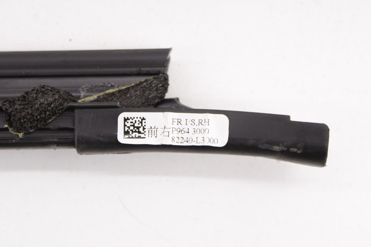 21-24 Kia K5 GT-Line FR RH Door Fixed Vent Glass Run Channel w Belt Weatherstrip - Alshned Auto Parts