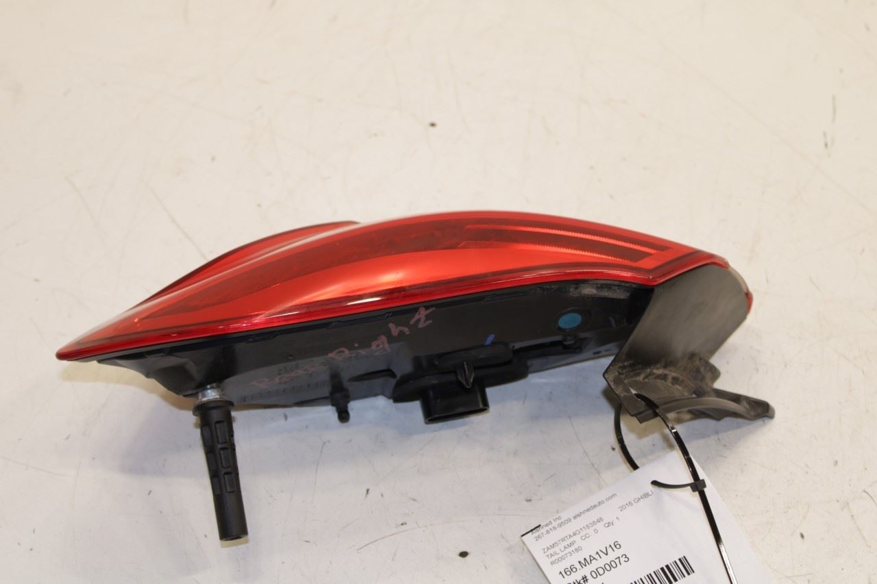 2014-20 Maserati Ghibli S Q4 Rear Right Passenger Side Tail Light Lamp 670107148 - Alshned Auto Parts