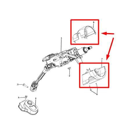 2018-2021 Jeep Cherokee Steering Column Shroud Upper & Lower 1WN00TRMAD OEM - Alshned Auto Parts