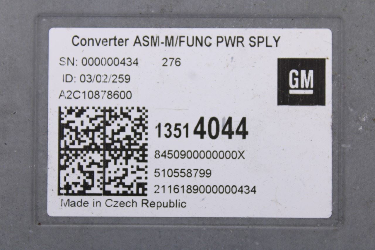 2017-2019 Buick Lacrosse Premium Power Supply Voltage Inverter Converter Module1