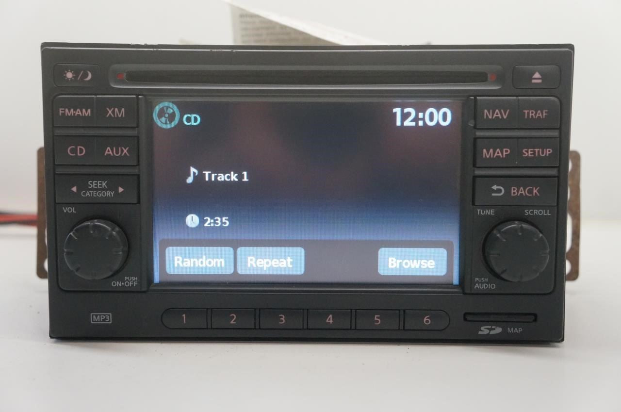 2010-2012 Nissan Sentra Navigation Audio Radio Receiver w/ Display 25915-ZT53A - Alshned Auto Parts