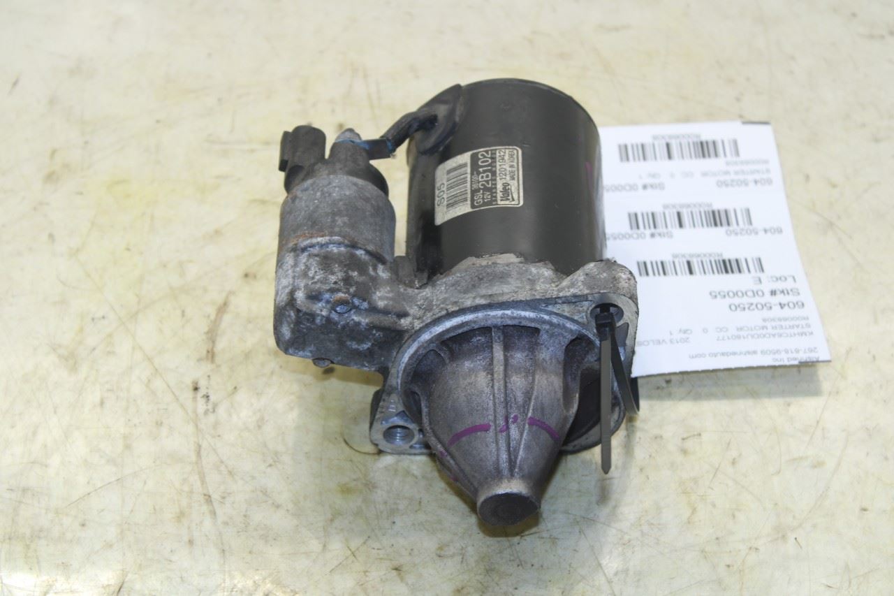 2011-2017 Hyundai Veloster Base Accent 1.6L Engine Starter Motor 36100-2B102 OEM - Alshned Auto Parts