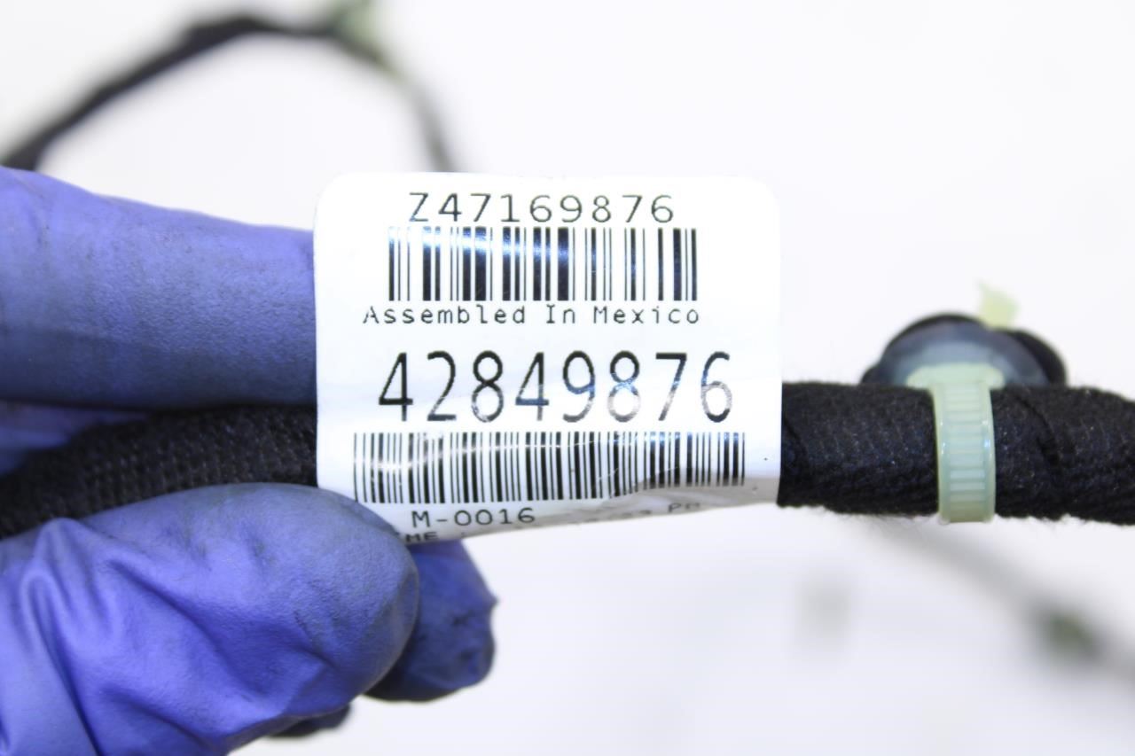 2024-25 Cadillac XT4 Premium Rear Right Passenger Door Wire Harness 42849876 OEM - Alshned Auto Parts