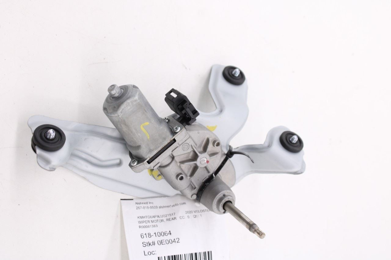 2019-2021 Hyundai Veloster Rear Liftgate Back Window Wiper Motor 98700-J3000 OEM12