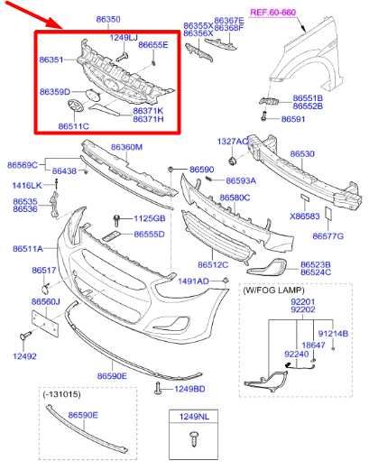 2012-2014 Hyundai Accent Front Bumper Upper Radiator Grille 86351-1R010 OEM - Alshned Auto Parts