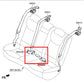 16-20 Hyundai Elantra SEL Rear Right and Left Side 2nd Row Seat Belt Buckle Set - Alshned Auto Parts