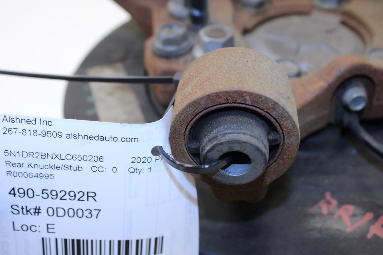 2018-2020 Nissan Pathfinder SV Rear Right Side Spindle Knuckle Hub 43021-3JA0B - Alshned Auto Parts