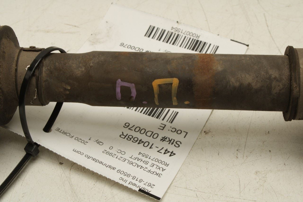 2019-24 KIA Forte LXS FWD Front Right Side CV Axle Drive Half Shaft 49501-M7300 - Alshned Auto Parts
