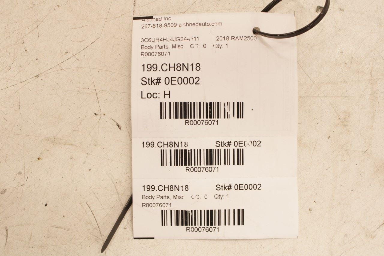 2011-23 RAM 2500 Crew Cab Tradesman RR RH Door Run Channel w/ Belt Weatherstrips - Alshned Auto Parts