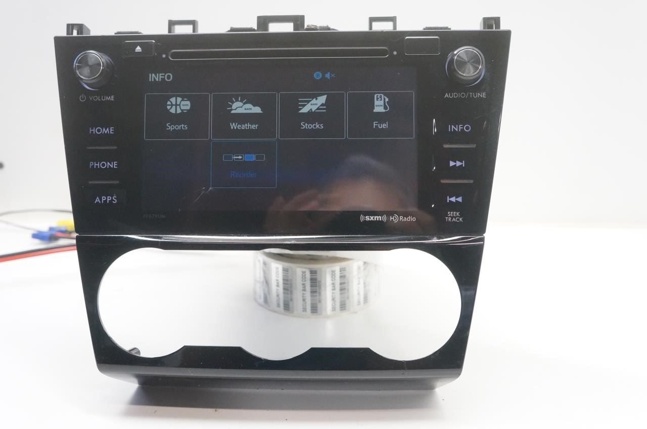 2018 Subaru Forester Fujitsu Ten Audio Radio CD Player Receiver w Display *ReaD* - Alshned Auto Parts