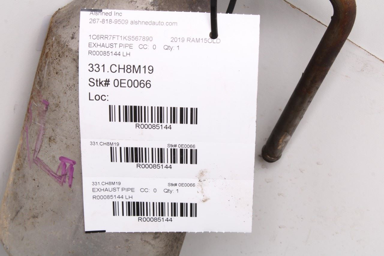 2014-24 Ram 1500 Classic Express Quad Cab 5.7L Rear Left Exhaust Resonator Pipe7