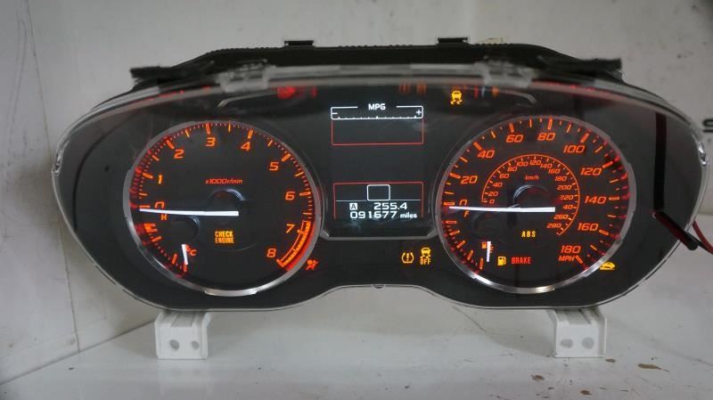 2016 Subaru WRX Speedometer Gauge Instrument Cluster 91k 85000VA480 OEM - Alshned Auto Parts