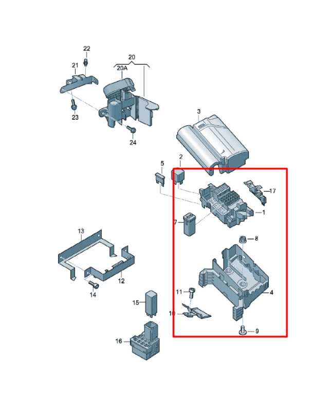 2014-2022 Volkswagen Passat SE 1.8L Engine Fuse Relay Box FWD 5C0-937-125-C OEM - Alshned Auto Parts