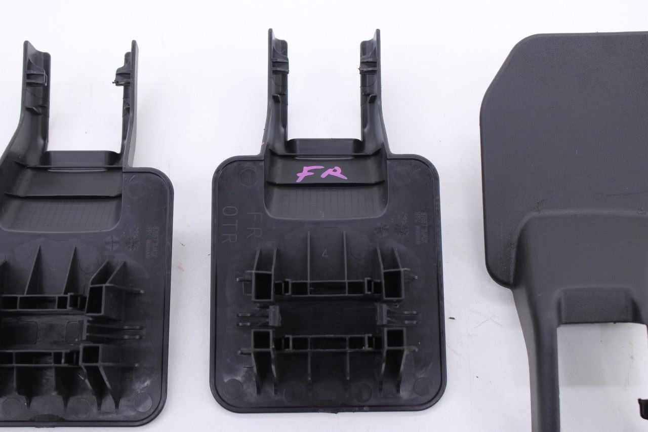 14-20 Infiniti QX60 Front Right and Left Side Seat Track Frame End Cap Cover Set - Alshned Auto Parts