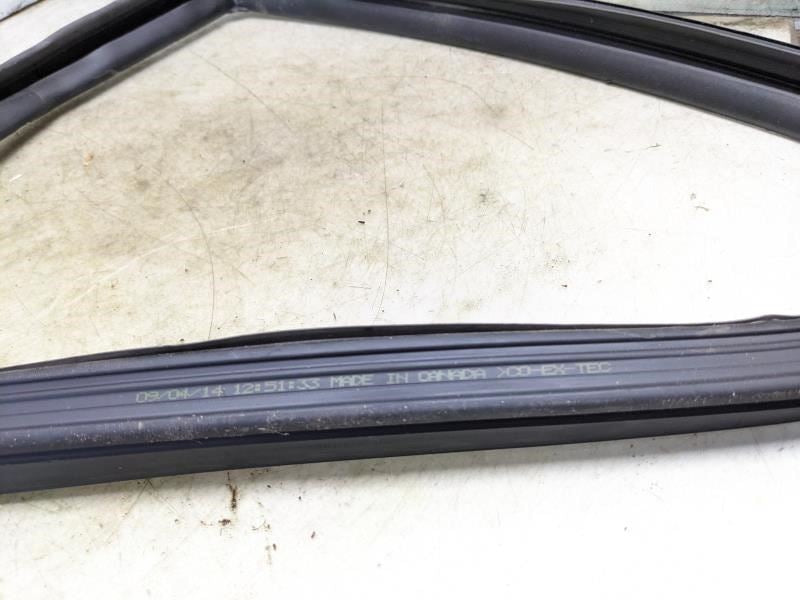 2011-2021 Jeep Grand Cherokee RR RH Door Glass Weatherstrip Seal 55399188AG OEM - Alshned Auto Parts