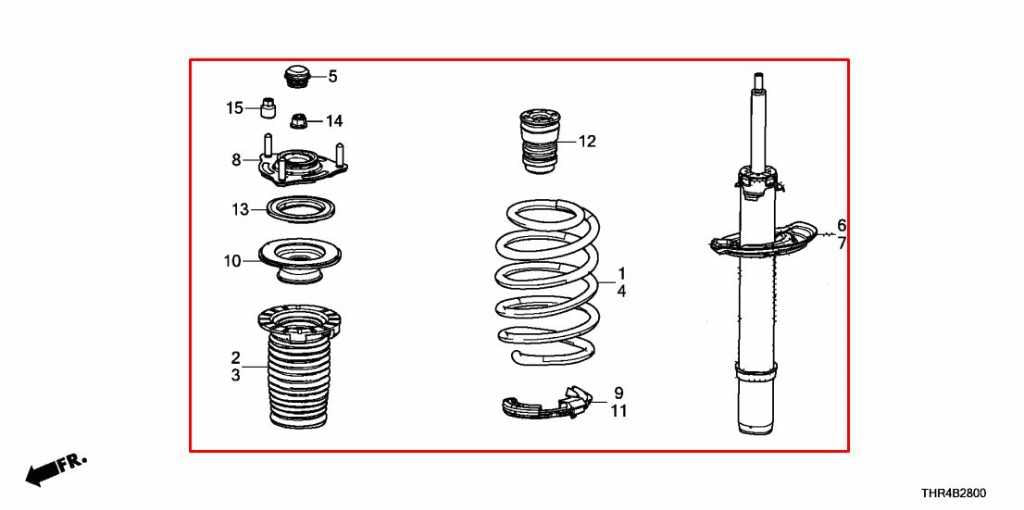 18-26 Honda Odyssey Touring 3.5L FWD Front Left Driver Side Shock Strut Absorber1