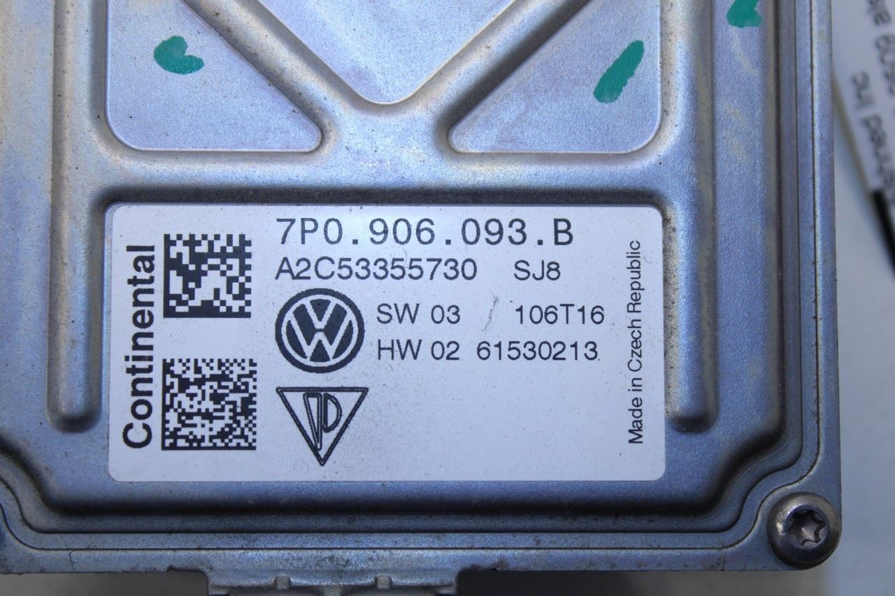 2011-2017 Porsche Panamera 4 3.6L AWD Fuel Pump Control Module 7P0906093B OEM - Alshned Auto Parts