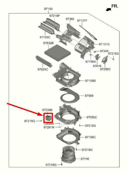 2021-23 Hyundai Elantra SEL HVAC Blower Motor Resistor Korea built D608-TKFAA01 - Alshned Auto Parts