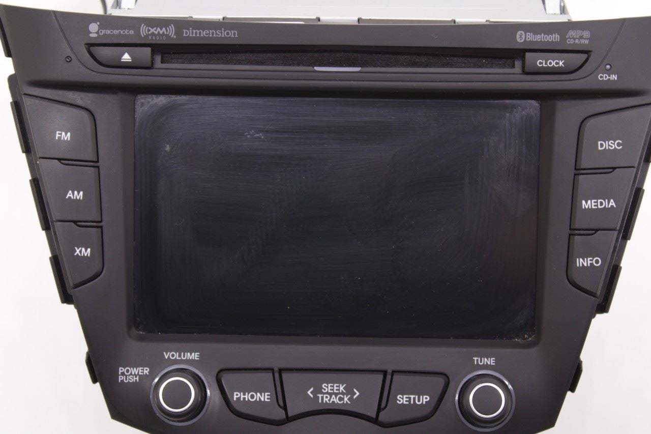 14-17 Hyundai Veloster Turbo Navi Radio Faceplate w/ Receiver and 7.0'' Display - Alshned Auto Parts