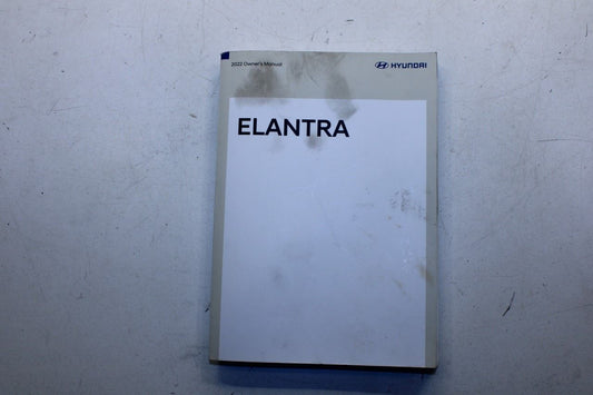 2022 Hyundai Elantra SEL Owners Manual Set NOAO-EU231 OEM - Alshned Auto Parts