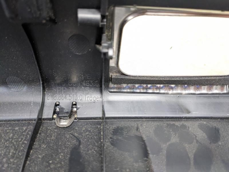 18-25 Audi S5 Premium 3.0L AWD Rear Trunk Lock Latch Sill Scuff Plate Trim Cover - Alshned Auto Parts
