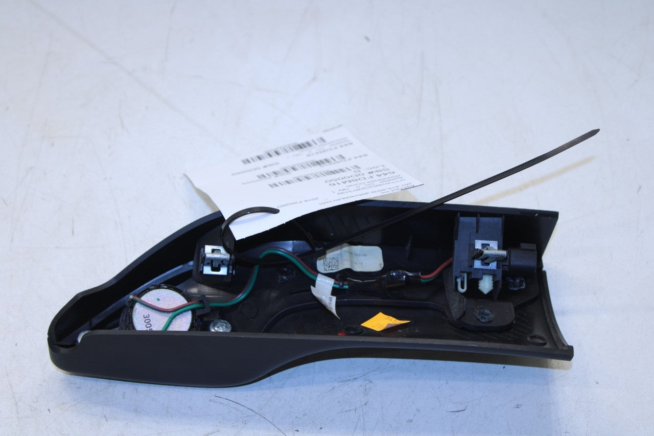 2013-16 Ford F250 Crew Cab Front Right Door Mirror Trim Cover w/ Tweeter Speaker - Alshned Auto Parts