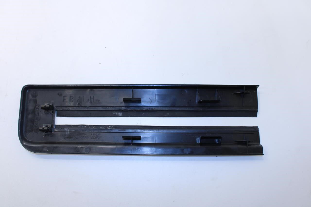 13-20 Nissan Pathfinder SV Rear Seat Left Side 2nd Row Rail Track Cover Trim Set - Alshned Auto Parts