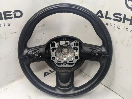 07-13 Mini Cooper 1.6L Steering Wheel Leather w/ Control Buttons 32-30-6-794-624 - Alshned Auto Parts
