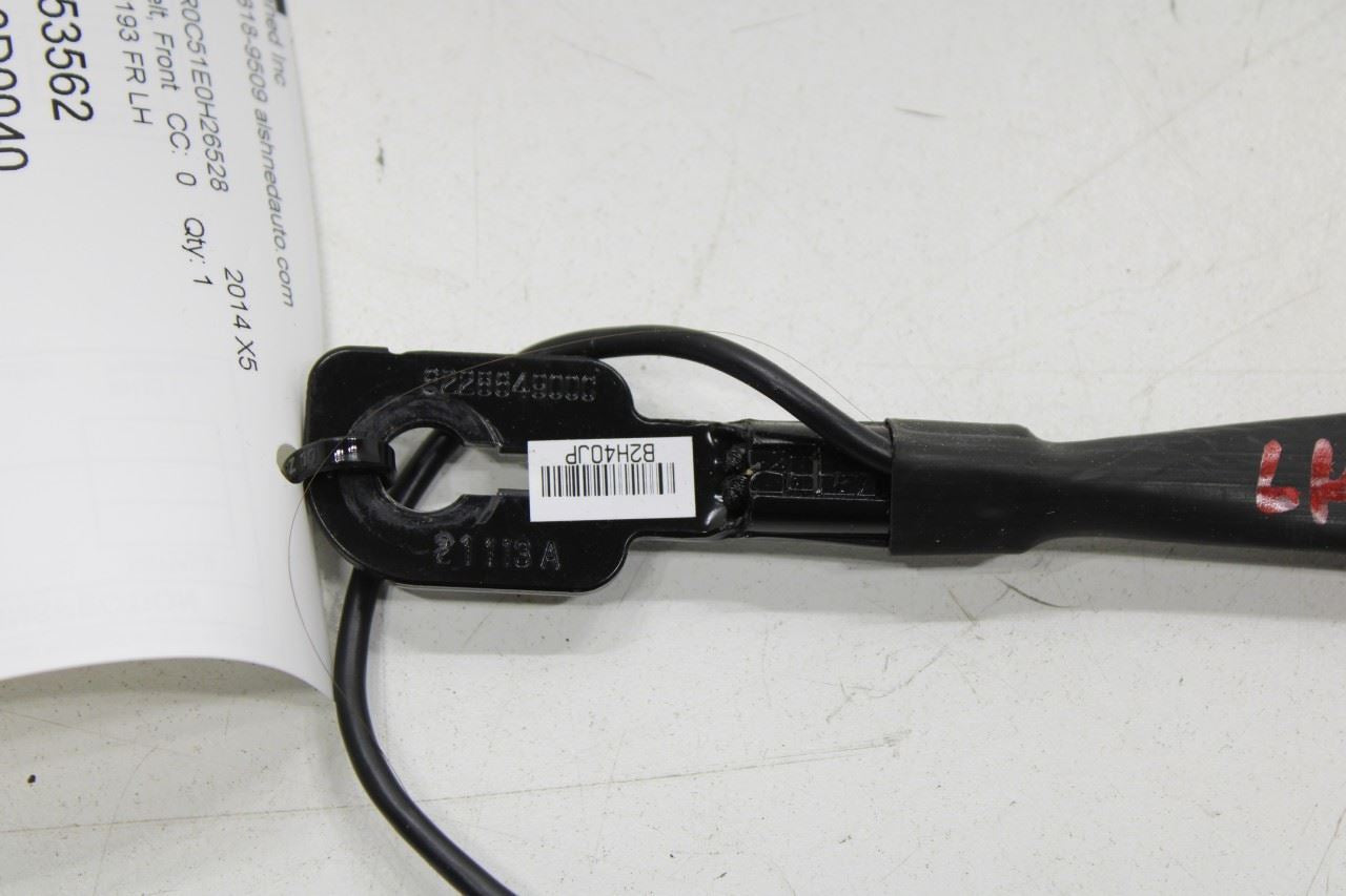 14-18 BMW X5 xDrive35i AWD Front Driver LH Side Seat Belt Buckle 72117297131 OEM - Alshned Auto Parts