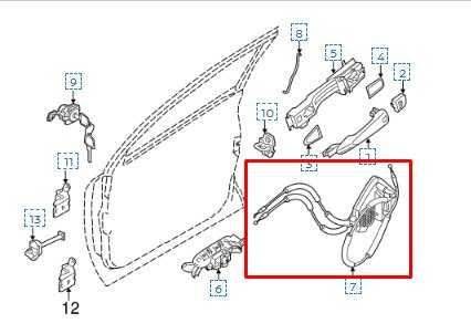 2014-2020 Nissan Rogue SV Front Right Door Lock Latch Actuator 80500-4BA0A OEM - Alshned Auto Parts