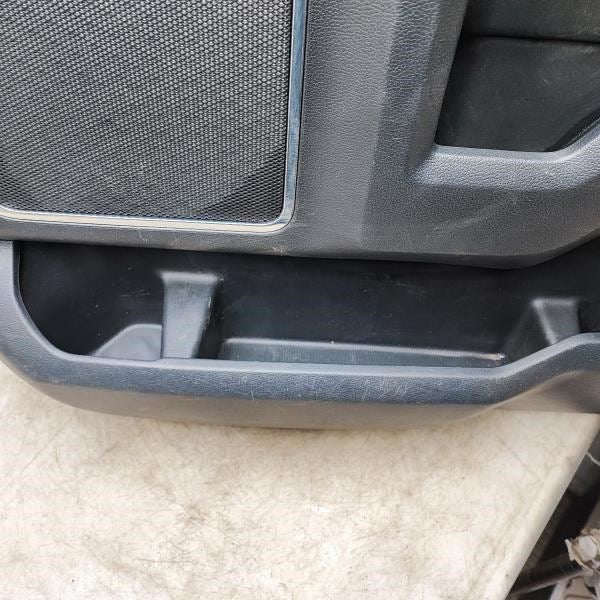 2015 Ford F150 Platinum Front Right Door Trim Panel Ebony FL3B-1823942-LA OEM - Alshned Auto Parts