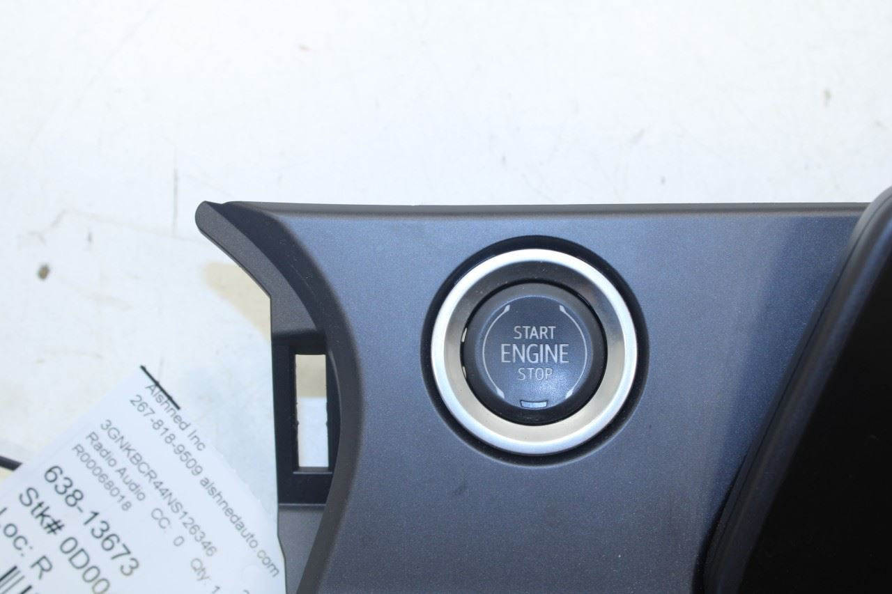 2020-2022 Chevrolet Blazer 2LT Audio Radio Control Panel w/ Display 84970971 OEM - Alshned Auto Parts