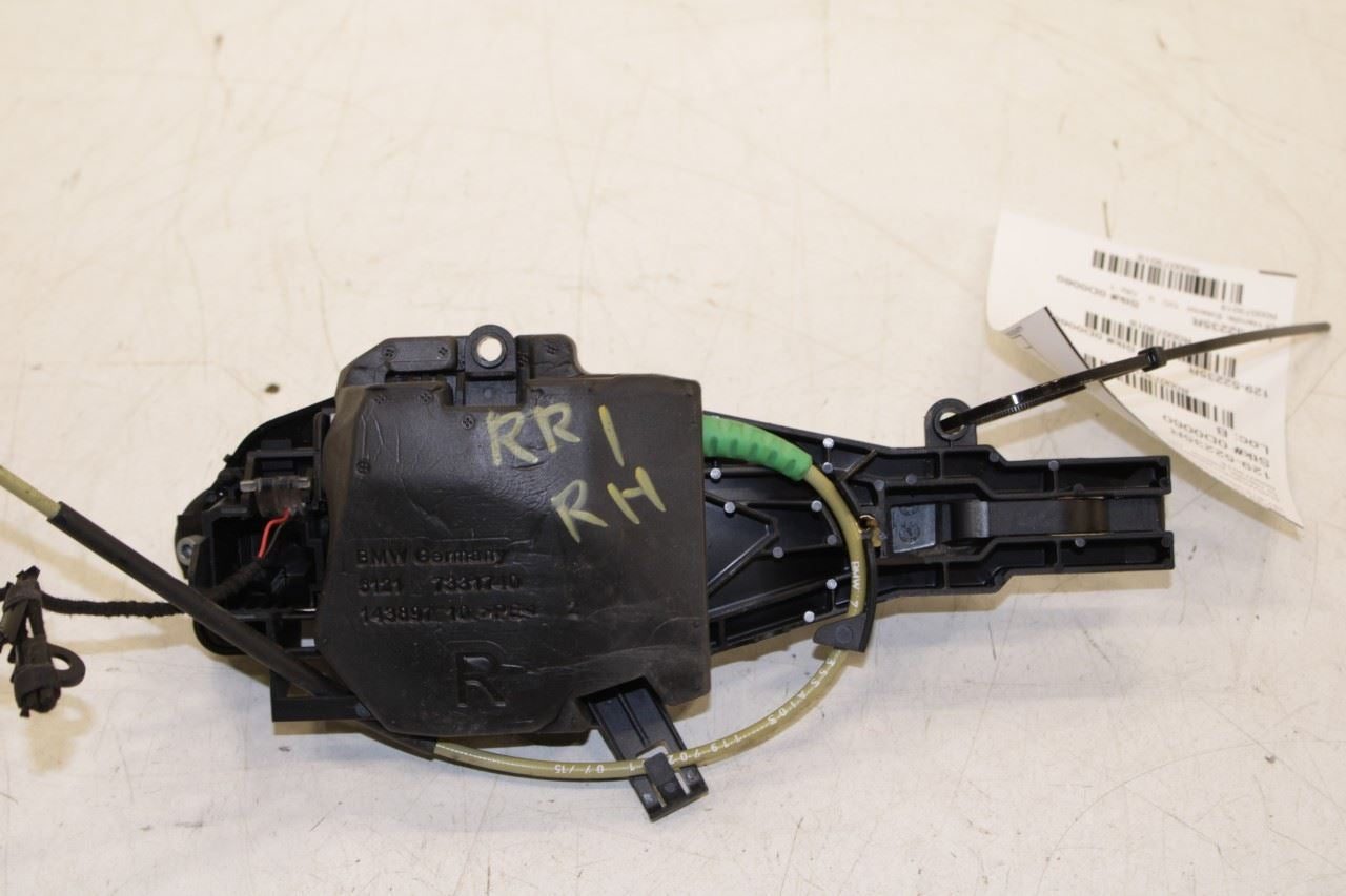 2011-17 BMW X3 xDrive28i 2.0L AWD Rear Door Passenger Right Side Exterior Handle - Alshned Auto Parts