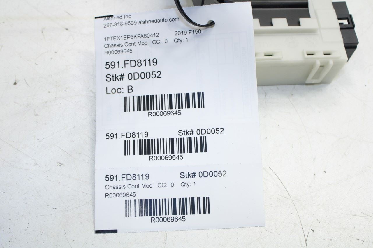 2018-20 Ford F150 XL Trailer Brake Towing Control Module FL3T-19H378-BB OEM - Alshned Auto Parts