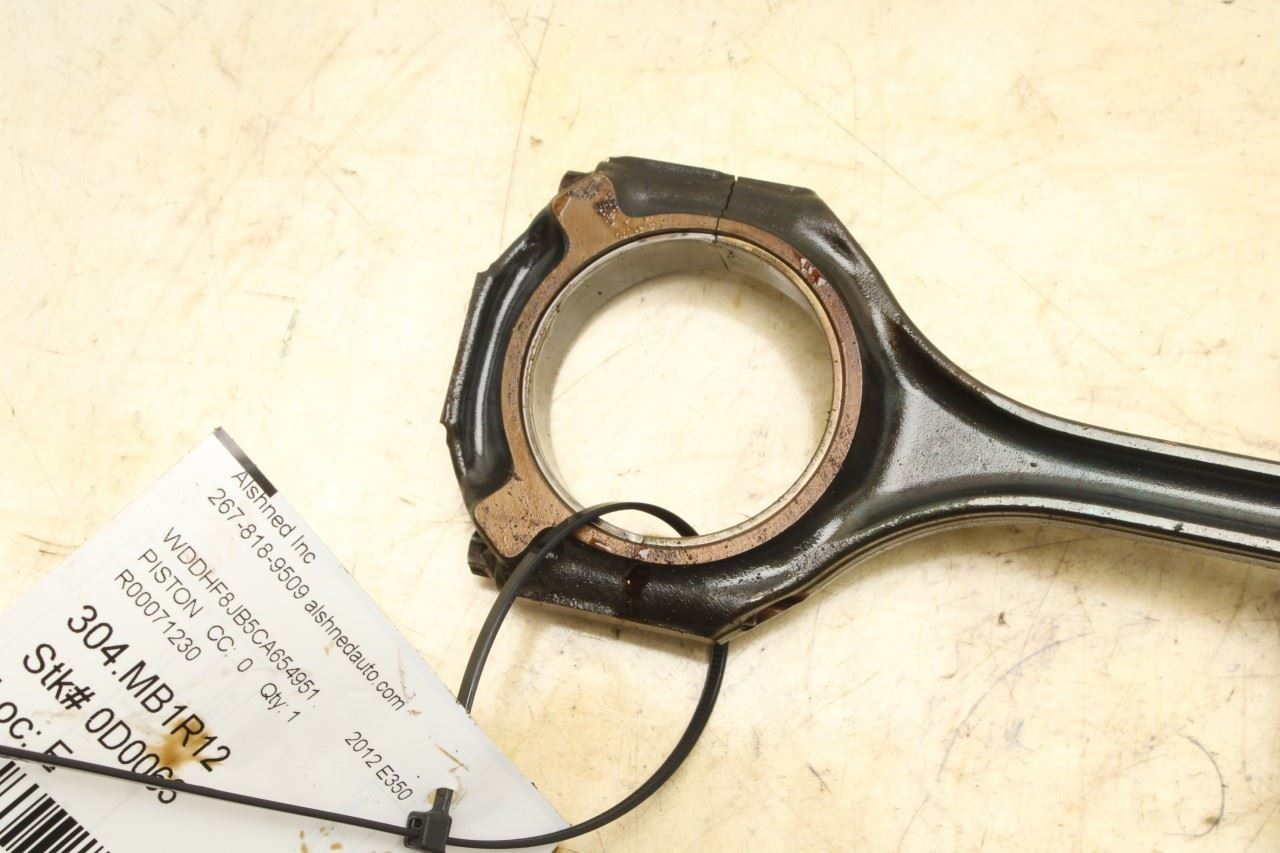 12-16 Mercedes-Benz E350 Sport 4Matic 3.5L Engine Piston RH 1 w/ Connecting Rod - Alshned Auto Parts