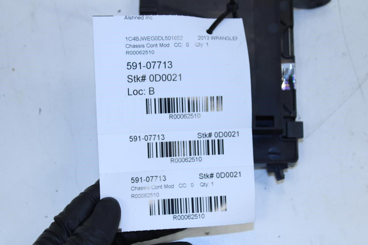 13 Jeep Wrangler Sahara 3.6L 5-spd Transmission Control Module TCU TCM 5150808AB - Alshned Auto Parts