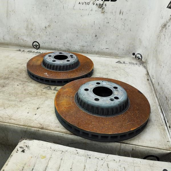 2015-23 Mercedes-Benz C300 4Matic AWD Front RH and LH Side Brake Rotor Disc Pair2