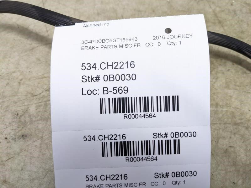 2012-2018 Dodge Journey Front Left Brake Hose 68171893AA OEM - Alshned Auto Parts