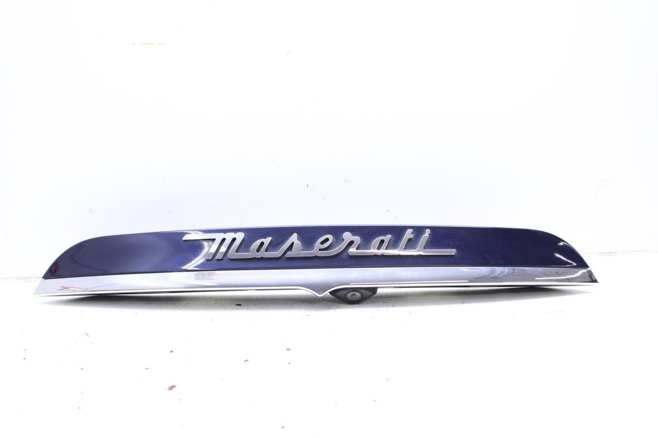 2014-16 Maserati Ghibli Trunk License Plate Light Lamp w/ Camera 670017279 OEM - Alshned Auto Parts