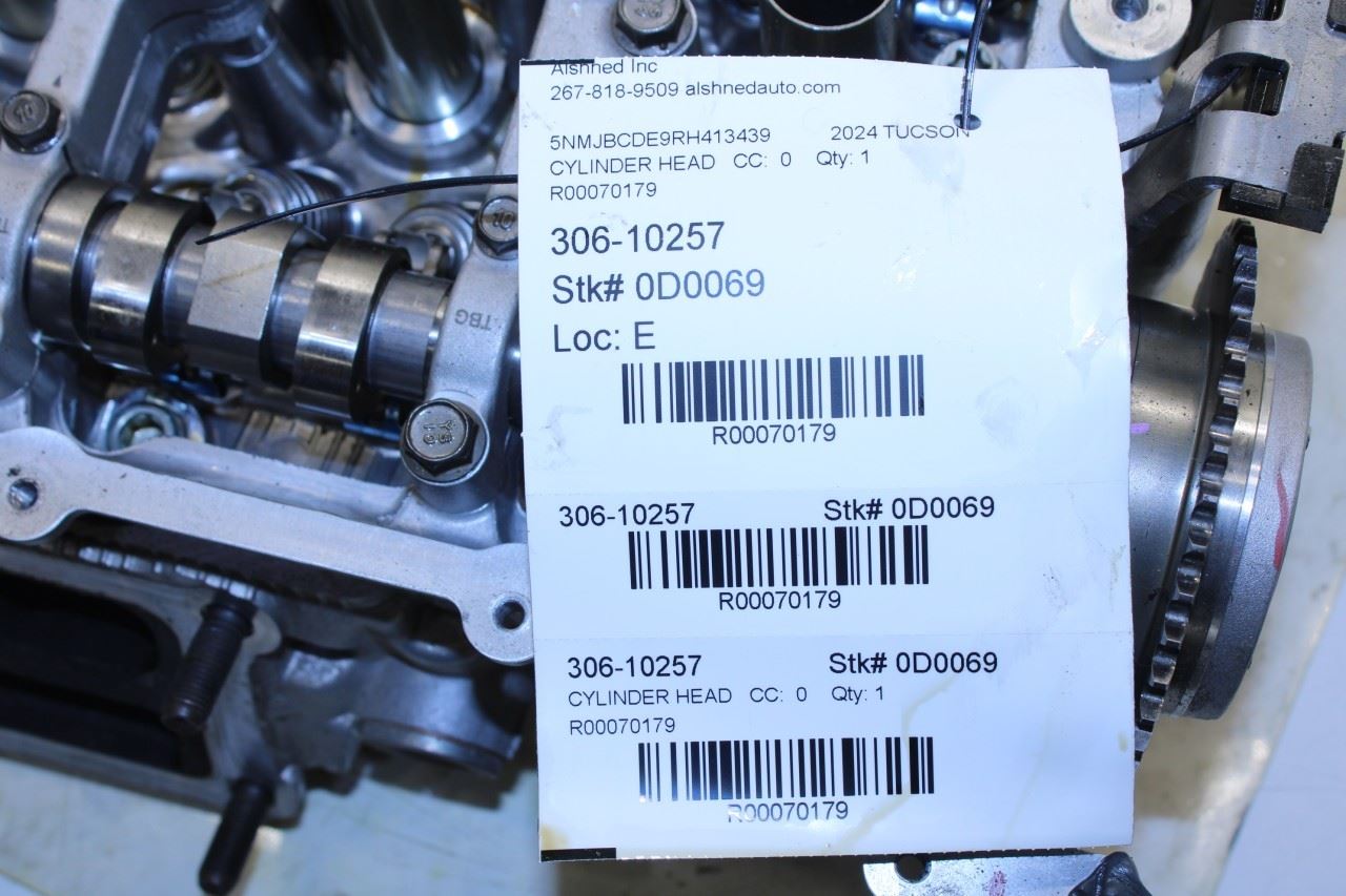 22-24 Hyundai Tucson SEL 2.5L AWD US built Engine Cylinder Head Assy 10K *ReaD* - Alshned Auto Parts