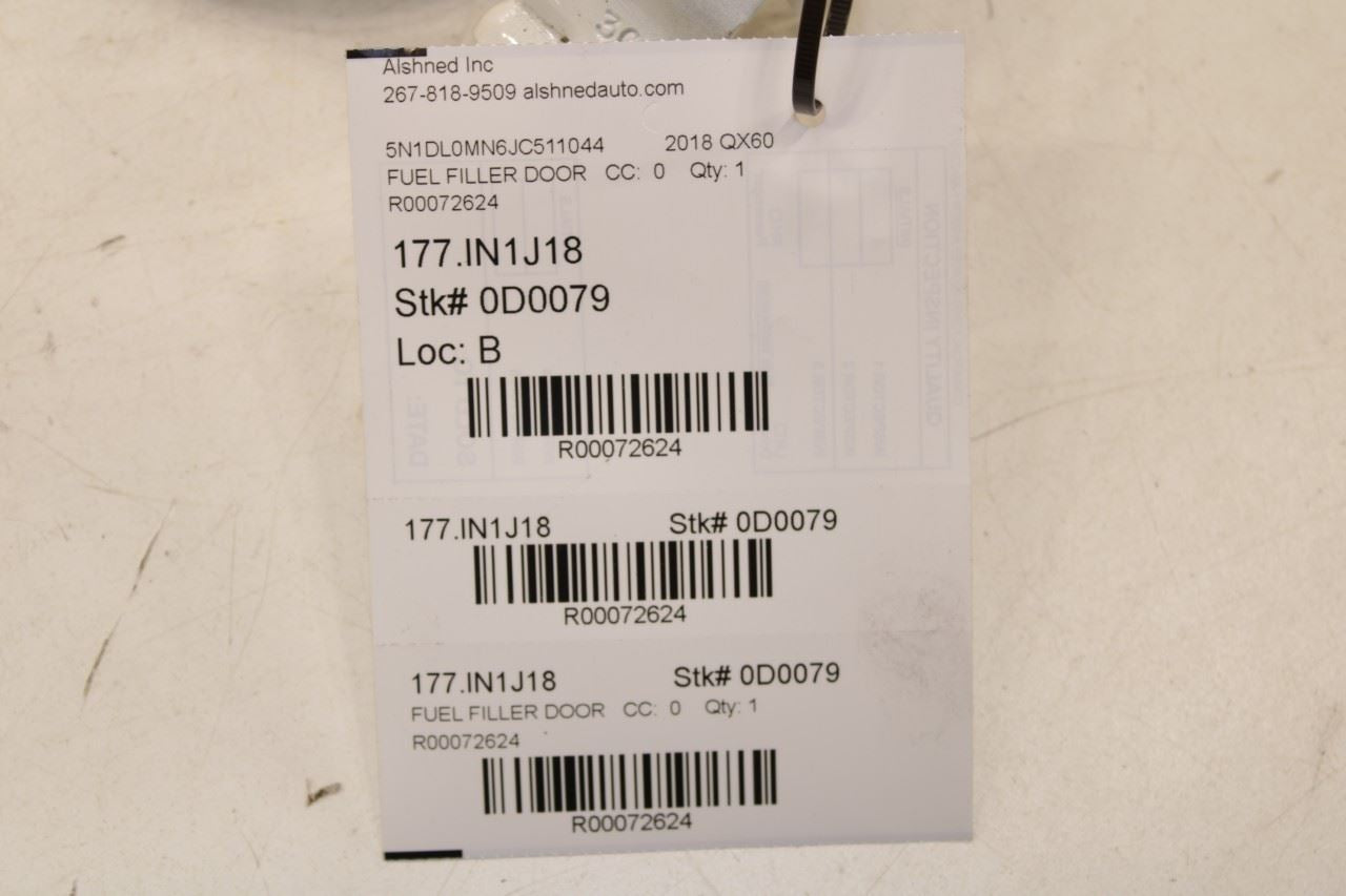 2014-20 Infiniti QX60 Fuel Tank Filler Door Lid Cover w/ Fuel Cap G8830-3JAMA - Alshned Auto Parts