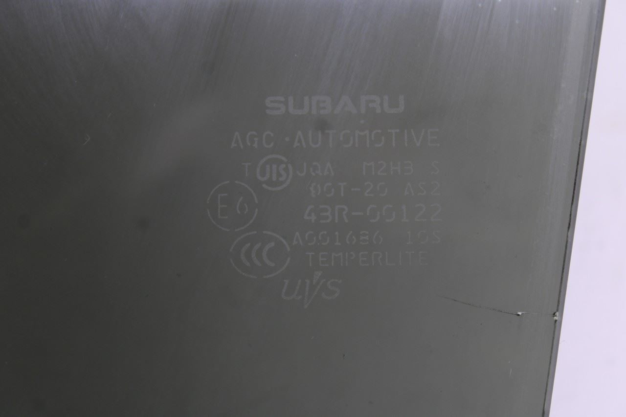 2014-2016 Subaru Impreza Sport Premium Rear Left Door Window Glass 62011FJ0114