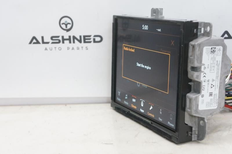 2019 Jeep Cherokee 8.4'' Display Audio Radio Receiver 68289299AH OEM - Alshned Auto Parts