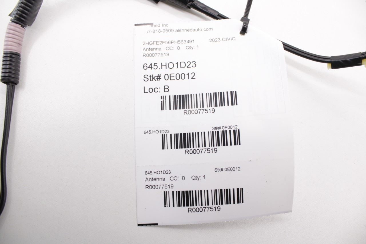 2022-2024 Honda Civic Sport Roof Exterior Shark Fin Radio Antenna 8A150T20A212M1 - Alshned Auto Parts