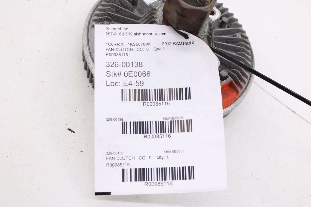 2014-2024 Ram 1500 Classic Express Quad Cab 5.7L 4WD Radiator Cooling Fan Clutch - Alshned Auto Parts