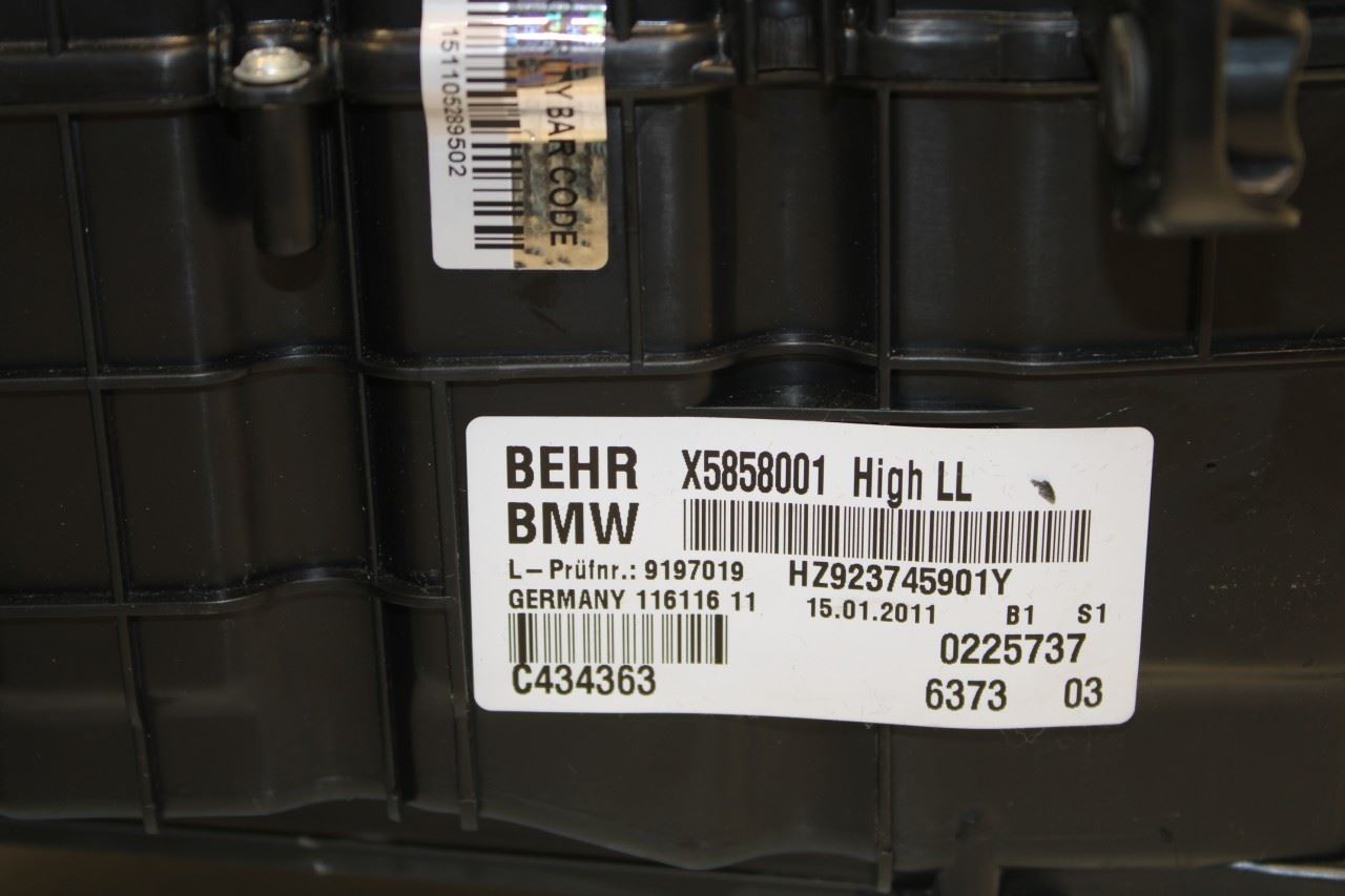 2010-2015 BMW 750Li xDrive HVAC Heater Evaporator Housing Box 9197019 OEM - Alshned Auto Parts