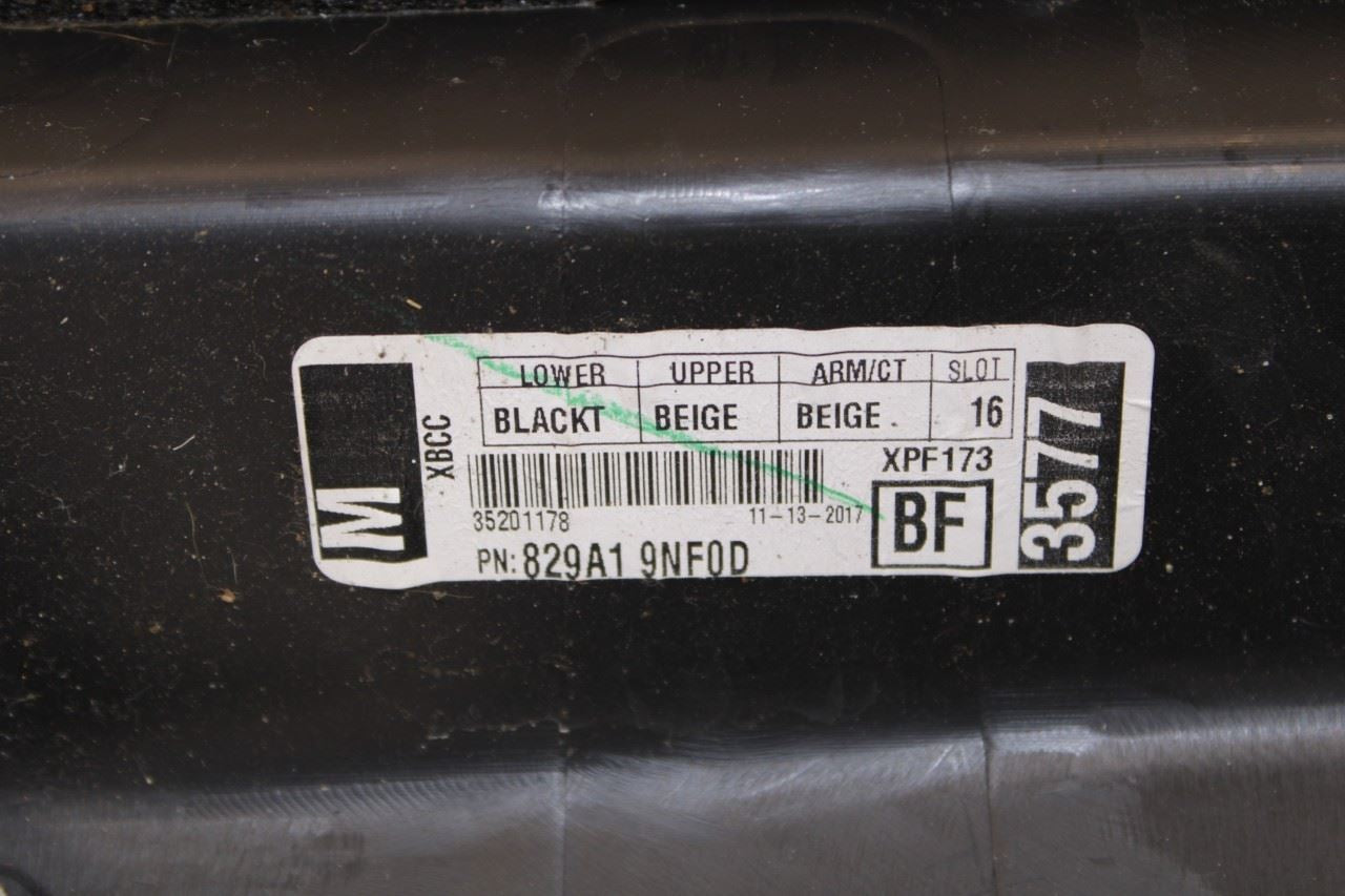 2016-2020 Infiniti QX60 Rear Left Driver Side Door Trim Panel 829A1-9NF0D OEM - Alshned Auto Parts