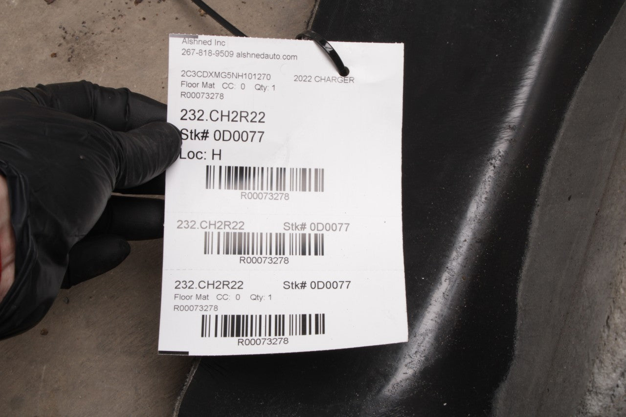 2011-2023 Dodge Charger GT AWD 3.6L Rear 2nd Row Interior Carpet Cover Liner Mat - Alshned Auto Parts