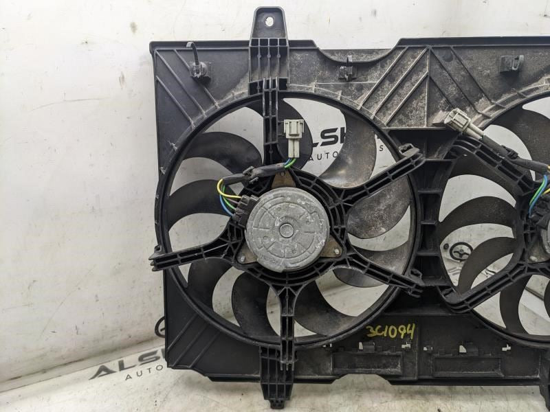 14-15 Nissan Rogue Select 2.5L Dual Radiator Cooling Fan Motor Assy 21481-JG70A - Alshned Auto Parts