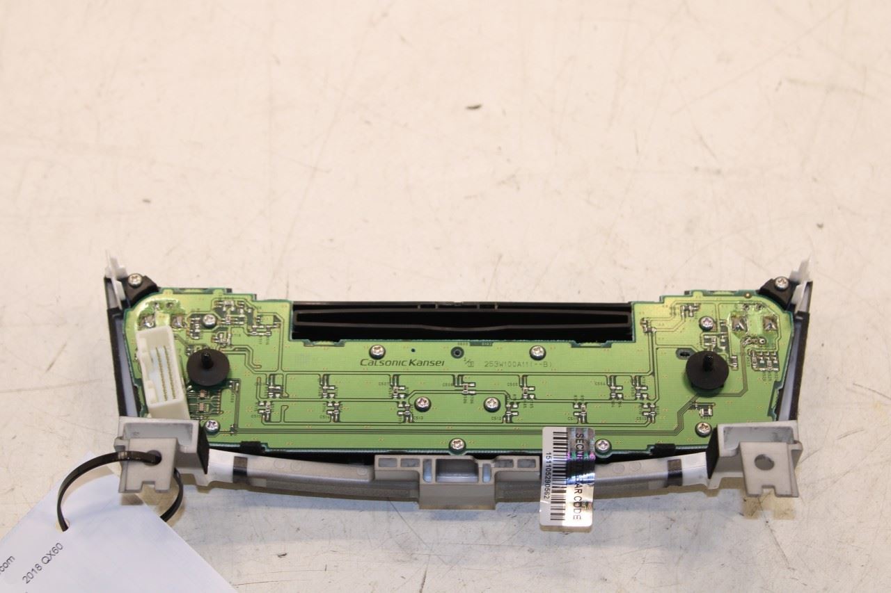 2016-2020 Infiniti QX60 Dash Audio Radio Faceplate Control Panel 25391-9NJ1A OEM - Alshned Auto Parts